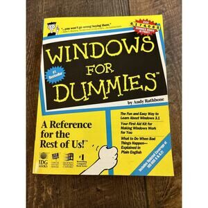Windows for‎ Dummies Paperback Andy. Rathbone